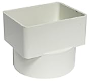 Canplas 414434BC PVC Sew 3X4X4 Down Spout Adaptor