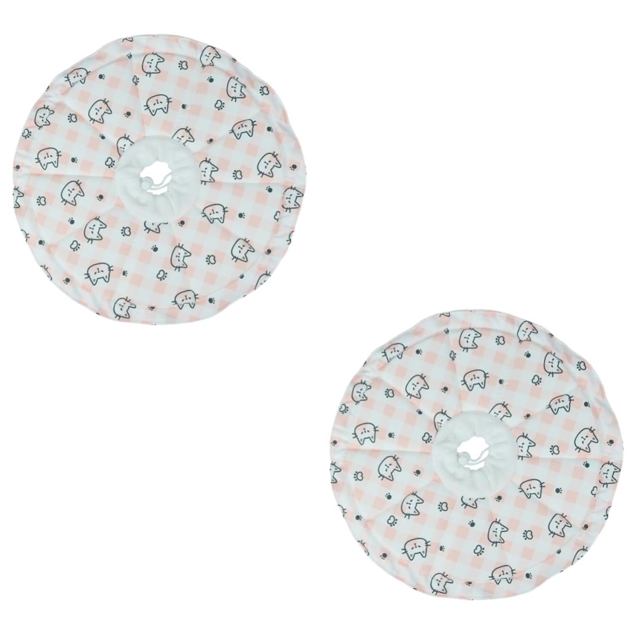 Yardwe 2 Piezas Collar de Mascota Cono de recuperación para Gatos Collares portátiles para Gatos Cat Collar Cono para Gatos Cono de Gatito Perro pequeño Cuello sombrerería Almohada