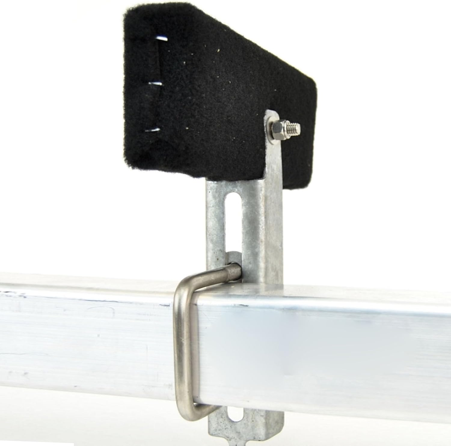 Jiawu Boat Trailer Bunk Brackets, 4 Sets 8in Heavy Duty Galvanized Swivel Top Bunk Bracket Kit for 1.5x3in 2x3in 3x3in Boat Trailer Crossmember, Boat Trailer Accessories, Easy to