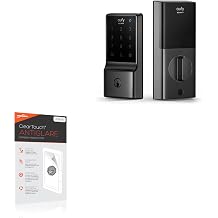 BoxWave Screen Protector Compatible with eufy Security Smart Lock C210 - ClearTouch Anti-Glare 2-Pack, Anti-Fingerprint Matte Film Skin