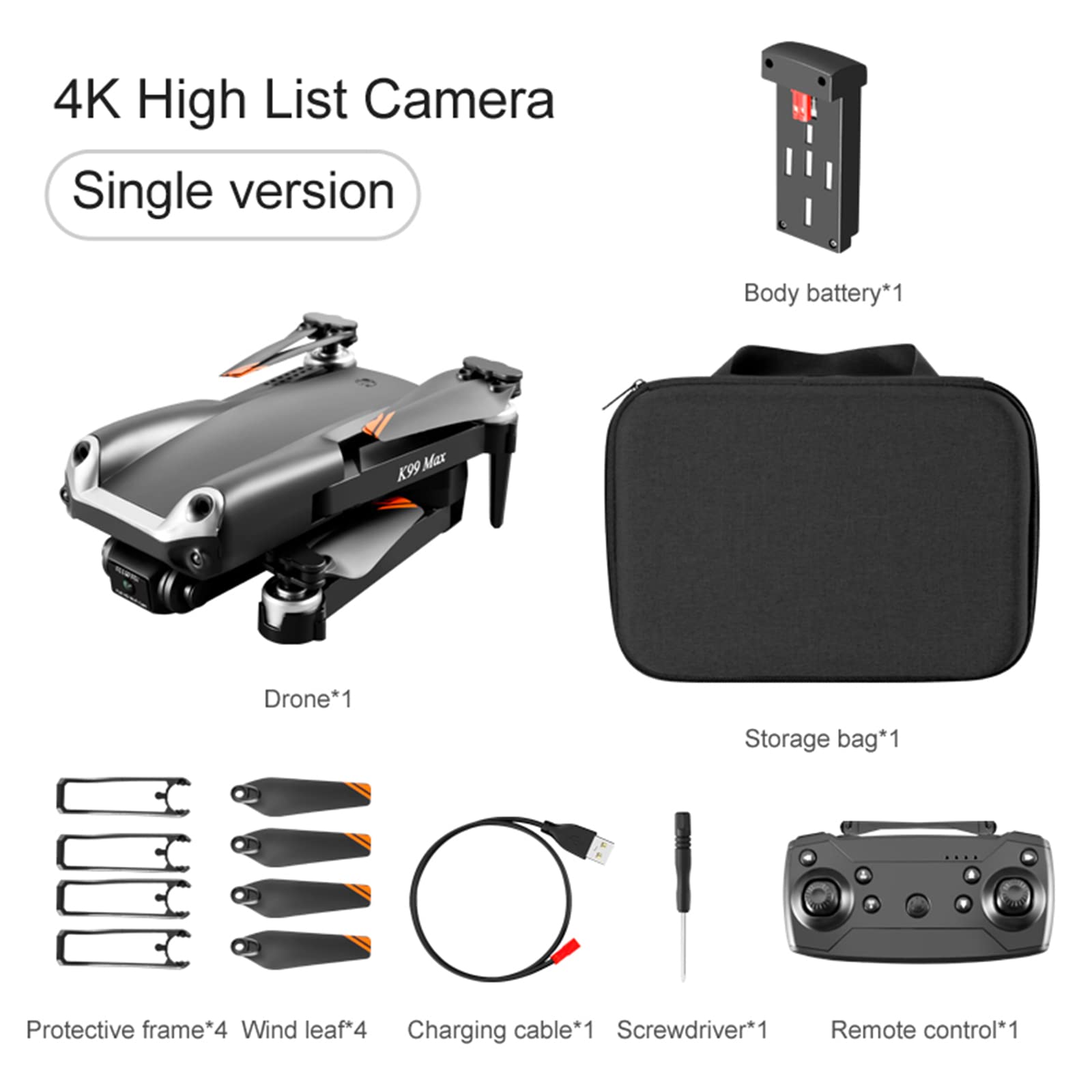Mini dron dla dzieci i początkujących, składane mini drony zabawki z pilotem zdalnego sterowania 1080p HD, wysokość trzymania, tryb bezgłowy, lot trajektorii, składany dron dla dorosłych chłopców dziewcząt prezent zabawki (drone)
