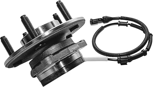 Miniatura 6 de Detroit Axle - Buje de rodamiento de rueda delantera 4WD para Ford F-150 2000-2003 ABS de 4 ruedas, reemplazo 2001 2002 F-150 5 espárragos, pernos