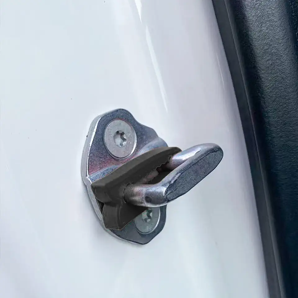 Almofadas amortecedoras para porta de carro | Protetor de silicone para carro | Amortecedor de trava de porta automática | para interior SUV caminhão veículo automotivo RV