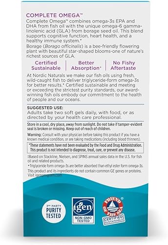 Miniatura 3 de Complete Omega de limón de Nordic Naturals 03770 1 1