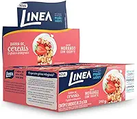 Linea Barra De Cereais Morango Com Iogurte Com 12 Unidades