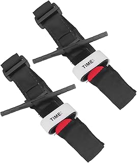 ENZZ Swivel Turnstile, Black 1 Pair Indispensable Quick Release and Adjustable Lock Stop Bleeding Compact Outdoor Camping Turnstile (ENZZor6asv98ni)