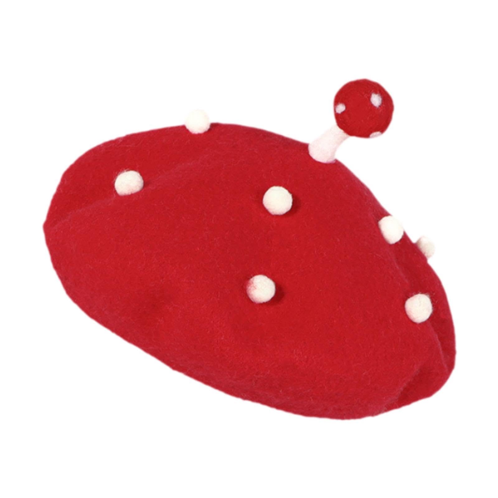 Enakshi Beret Hat Lightweight Gift Artist Hat for Vacations Street Shopping M Red| Clothing, Shoes & Accessories|Womens Accessories|Hats-image-18