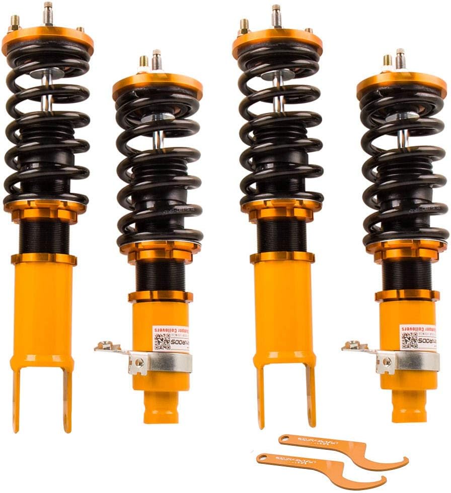 Adjustable Damper Coilovers for Honda Civic 1992-1995 EG EJ EH/ 1994-2001 Integra DA DB Suspension Spring Shock Strut Front Rear 4pcs