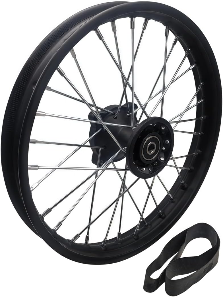 14" Front Wheel Rim for 110cc 125cc Dirt Bike tao TTR SSR CRF Apollo 15mm Axle