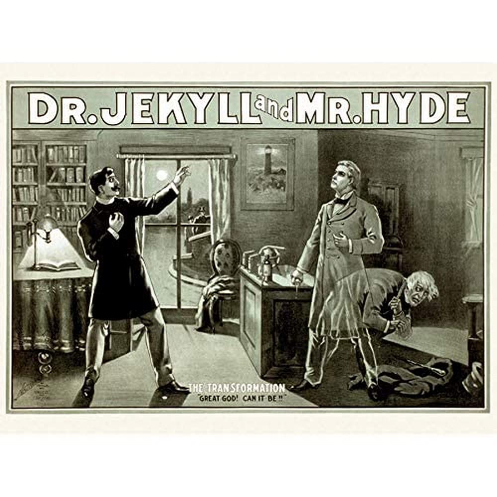 National Chicago Jekyll Hyde Theatre Show Advert Unframed Wall Art Print Poster Home Decor Premium