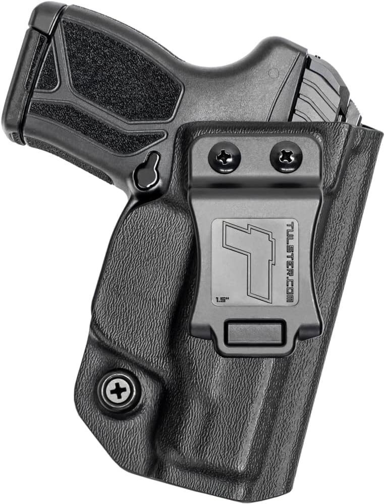 Tulster IWB Profile Kydex Holster in Right Hand fits: Ruger LCP MAX .380 | Inside The Waistband Appendix Concealed Carry