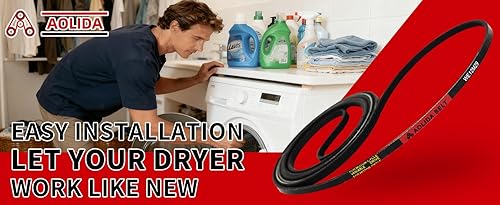 Miniatura 6 de Correa de transmisión de tambor de secadora GE WE12M29 WE03X29897 Reemplazo para WE12M22, 137292700, WE120122, WE12M0022, AP4565702, PS3408299,