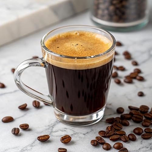 Miniatura 503 de Fresh Roasted Coffee, Agua suiza mexicana orgánica, media caf, Kosher, compatible con K-Cup, 24 cápsulas