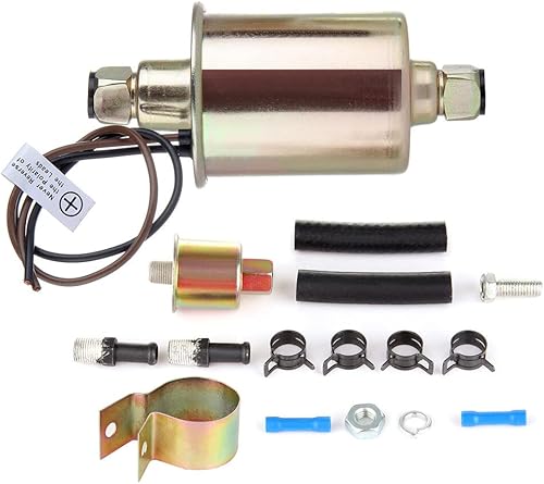 Miniatura 1 de Bomba de combustible con kit de instalación, presión baja universal 5-9 psi Electric E8012S