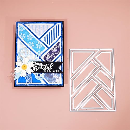 Miniatura 8 de Kokorosa Troqueles para álbumes de recortes, troqueles de corte de arte de borde ondulado, troqueles de corte de metal para manualidades, troqueles