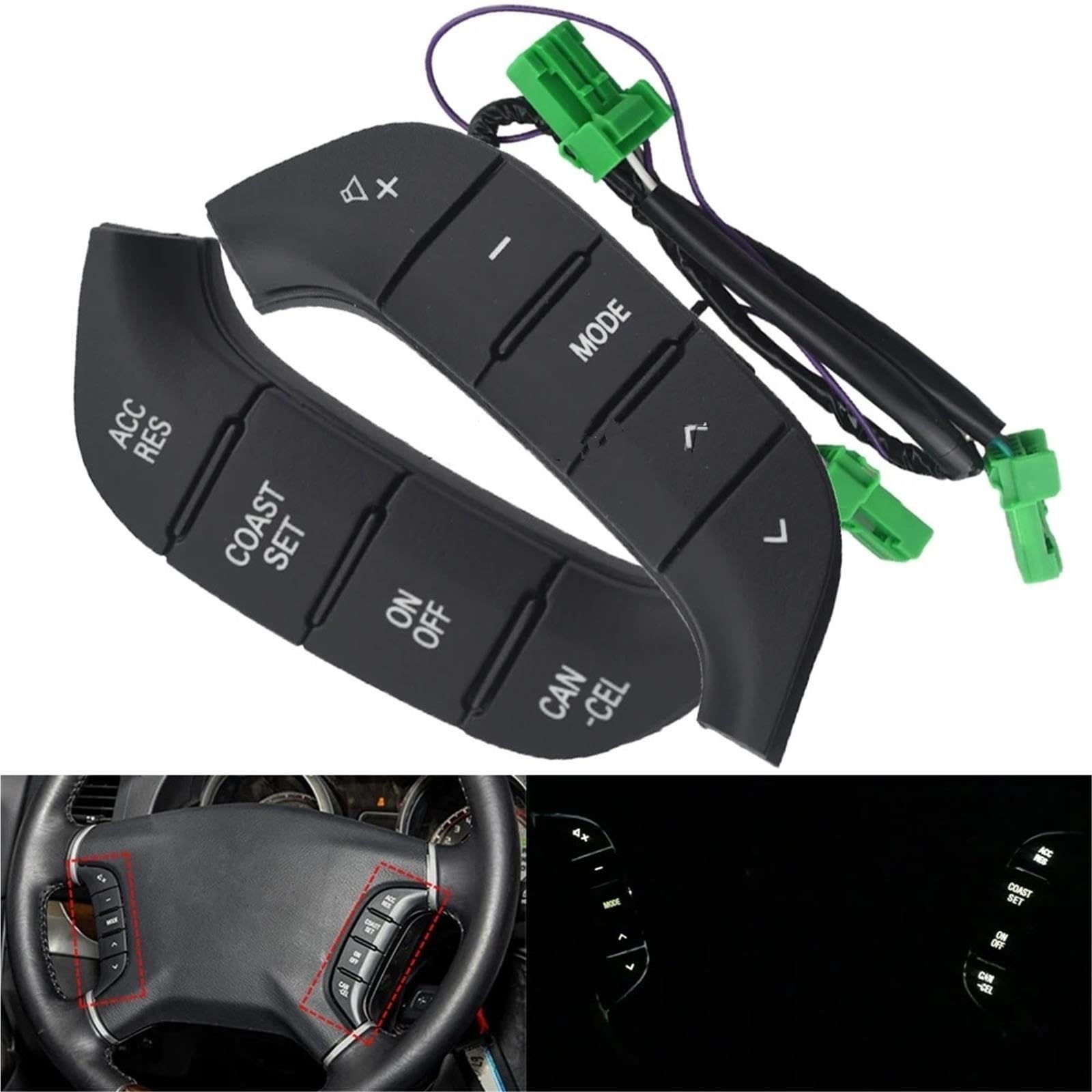 Para Mitsubishi para pajero multifunción interruptor volante