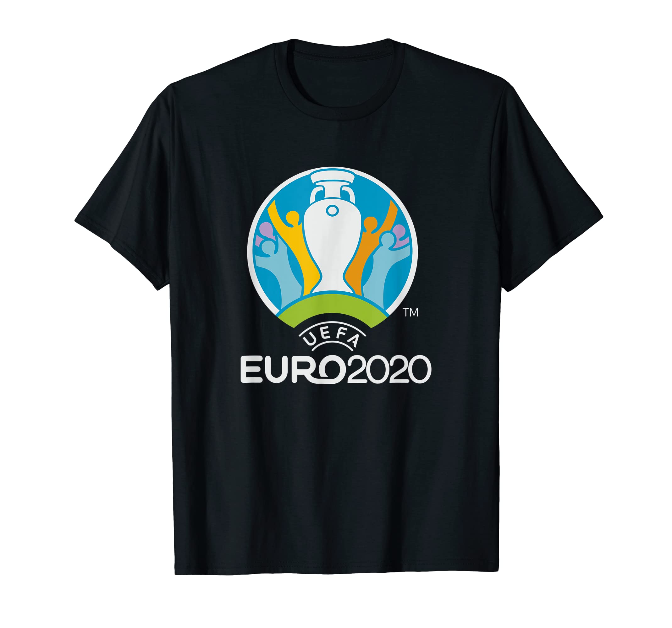 UEFA EURO 2020 "Logo" T-Shirt, Men, Black, Large