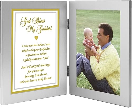 Miniatura 4 de Poema de padrino para bautismo o bautizo, añade una foto de 4 x 6 pulgadas