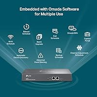 Vista 7 de TP-Link Controlador de Hardware Omada SDN Integrado 2 Puertos Gigabit + 1 Puerto USB 3.0 Gestiona hasta 500 Dispositivos Monitoreo
