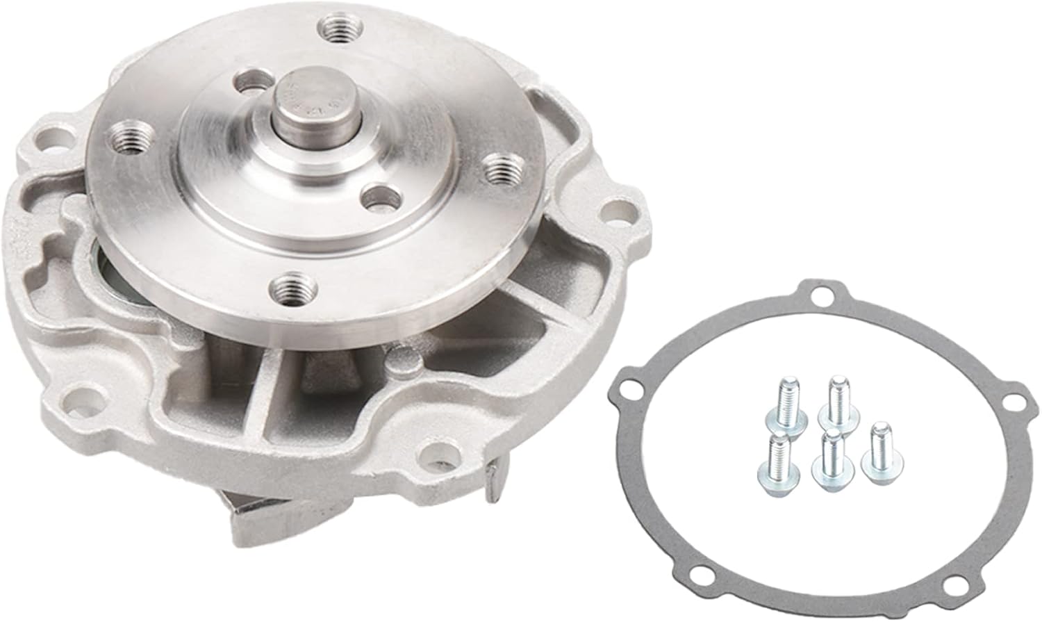 01013 Professional Engine Water Pump for Chevrolet 2005-2009 Equinox V6 3.4L, for Pontiac 2006-2009 Torrent V6 3.4L, Steel Impeller