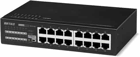 BUFFALO 10/100M スイッチングハブ 16ポート新品20台 【公式通販】 BUFFALO 10/100M スイッチングハブ 16ポート新品20台 【公式通販】