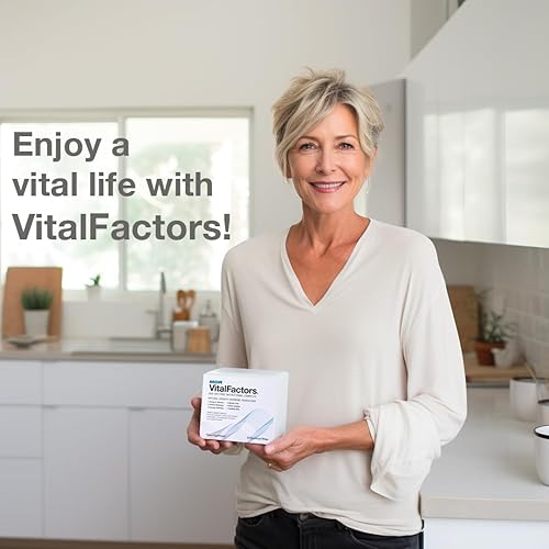 Miniatura 4 de VitalFactors Complejo Nutricional Antiedad - Mejora la energía natural, vitalidad, apoyo inmunológico y salud general - 40 tabletas efervescentes