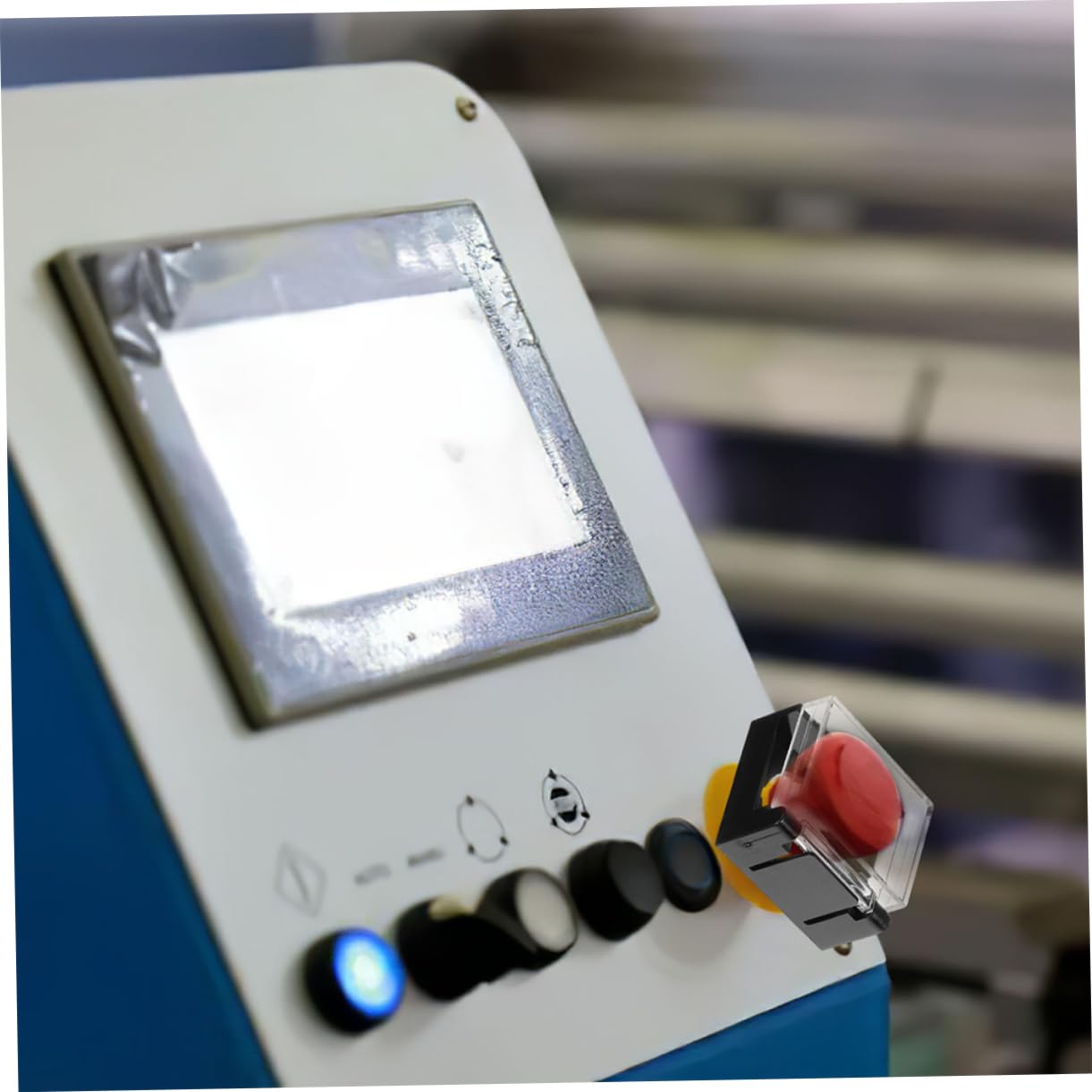 jojofuny Button Cover Set 16mm Hole Transparent Plastic Switch Button Protectors Push to Start Covers