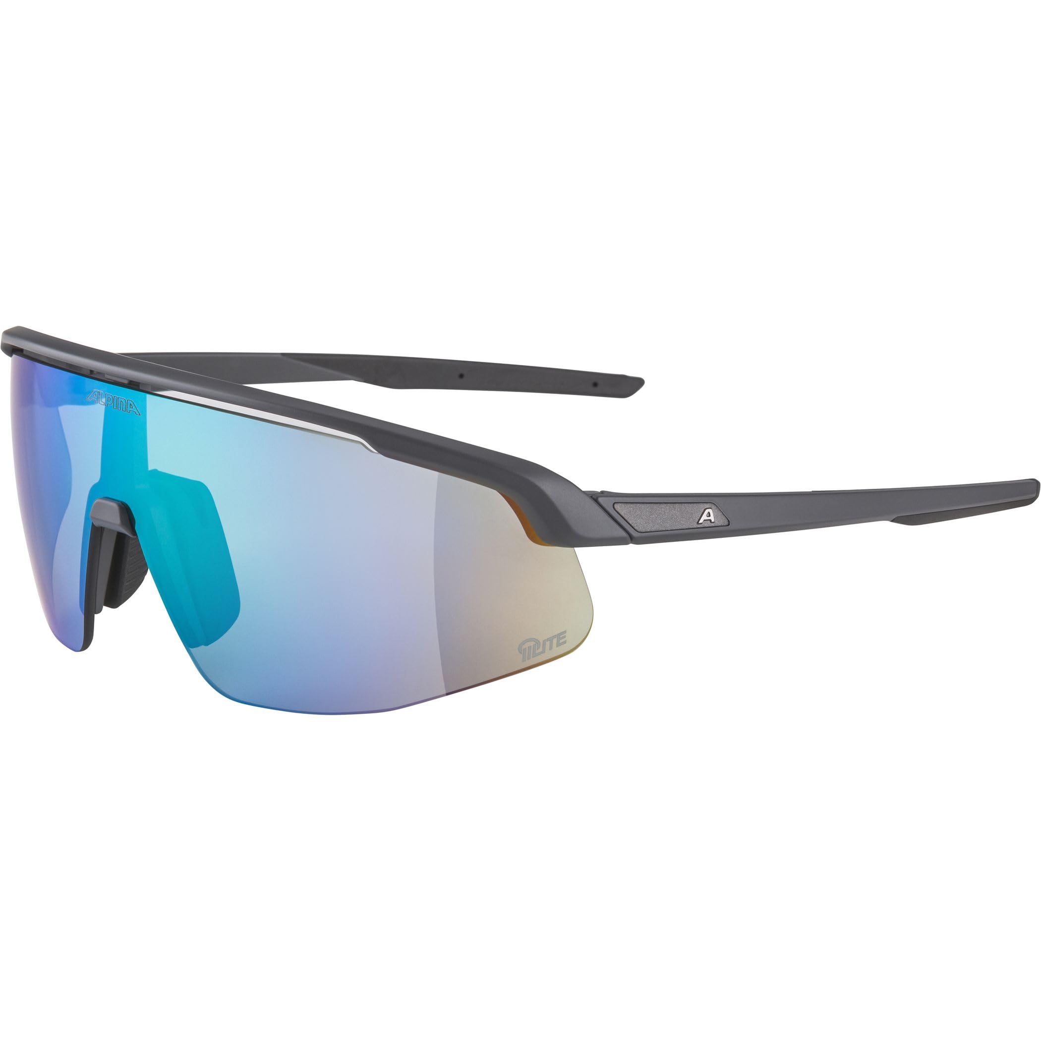 Alpina Turbo Pro Q-Lite - Elegante Sport-Performance Brille mit integrierter Lüftung