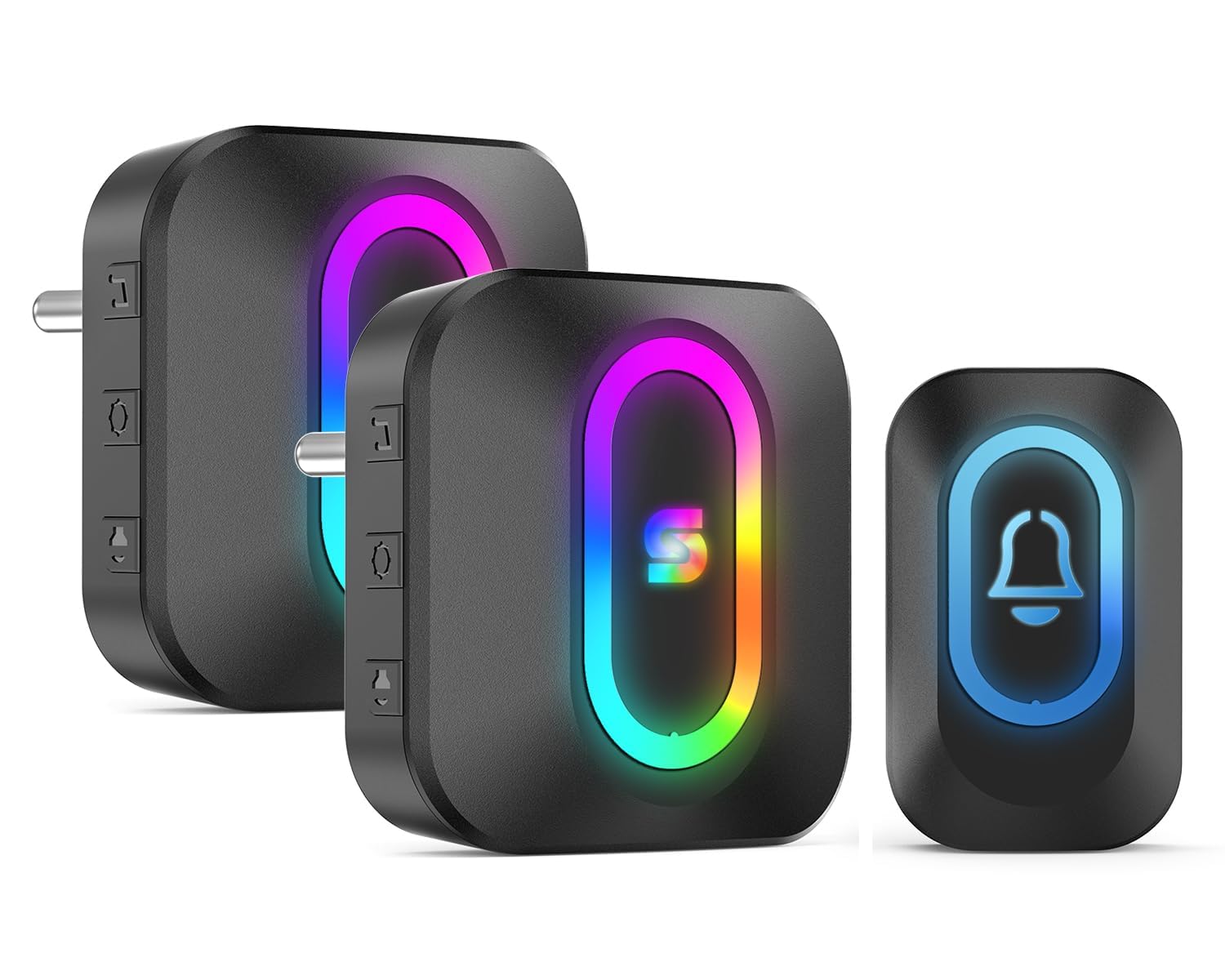 Spromoce Wireless Doorbell Kit - 1000FT Range -1