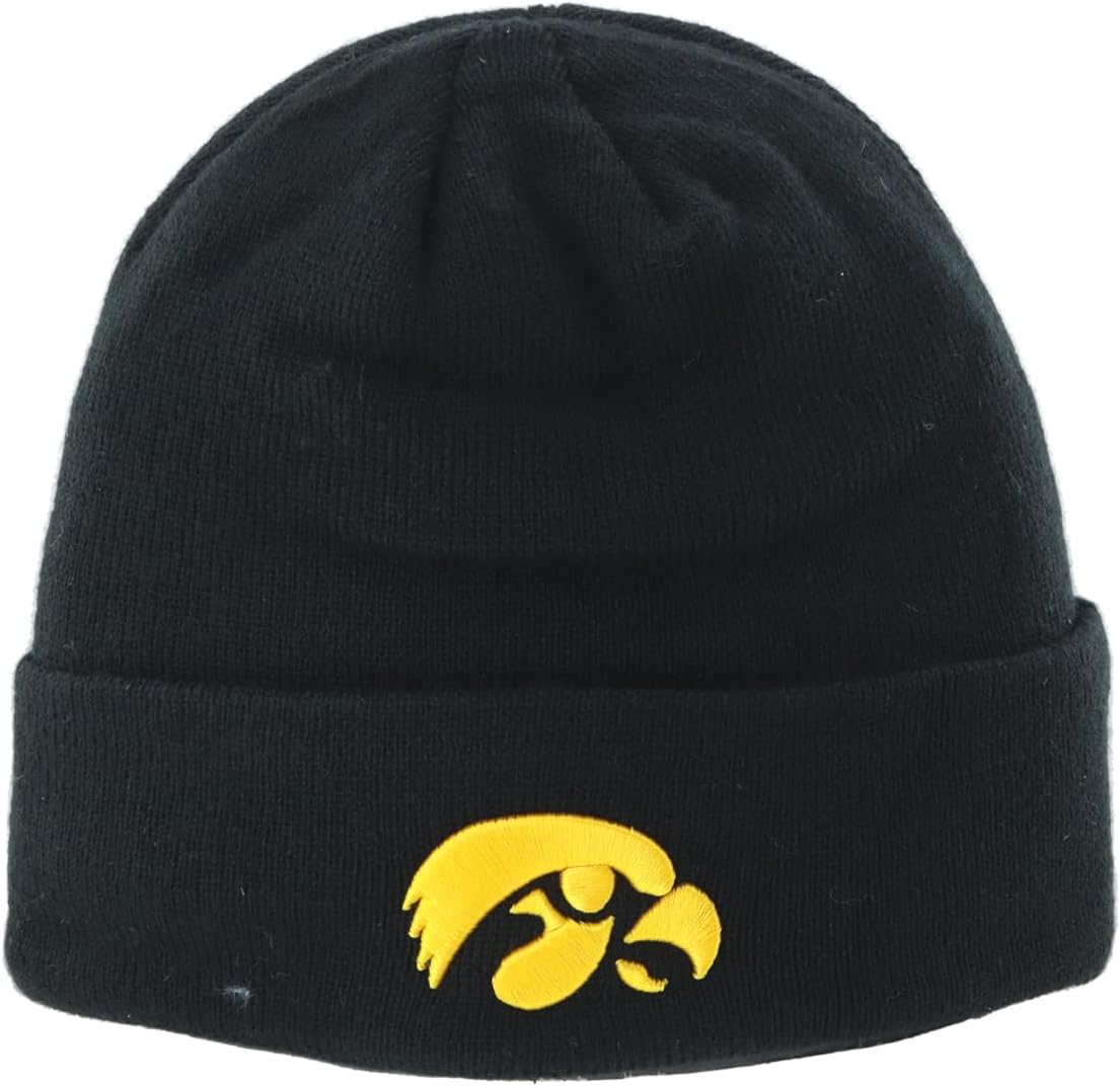 ZHATS NCAA Mens Cuff Beanie Team Color