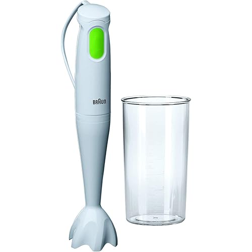 Braun MQ100 Soup Multiquick 1 Tribute Collection Hand Blender, 220V (Not for USA - European Cord)