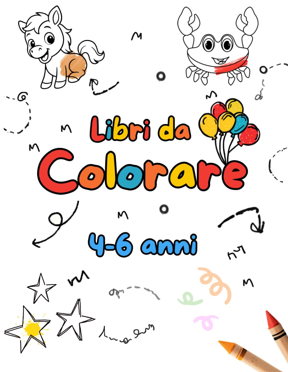 LIBRI DA COLORARE: 4-6 anni