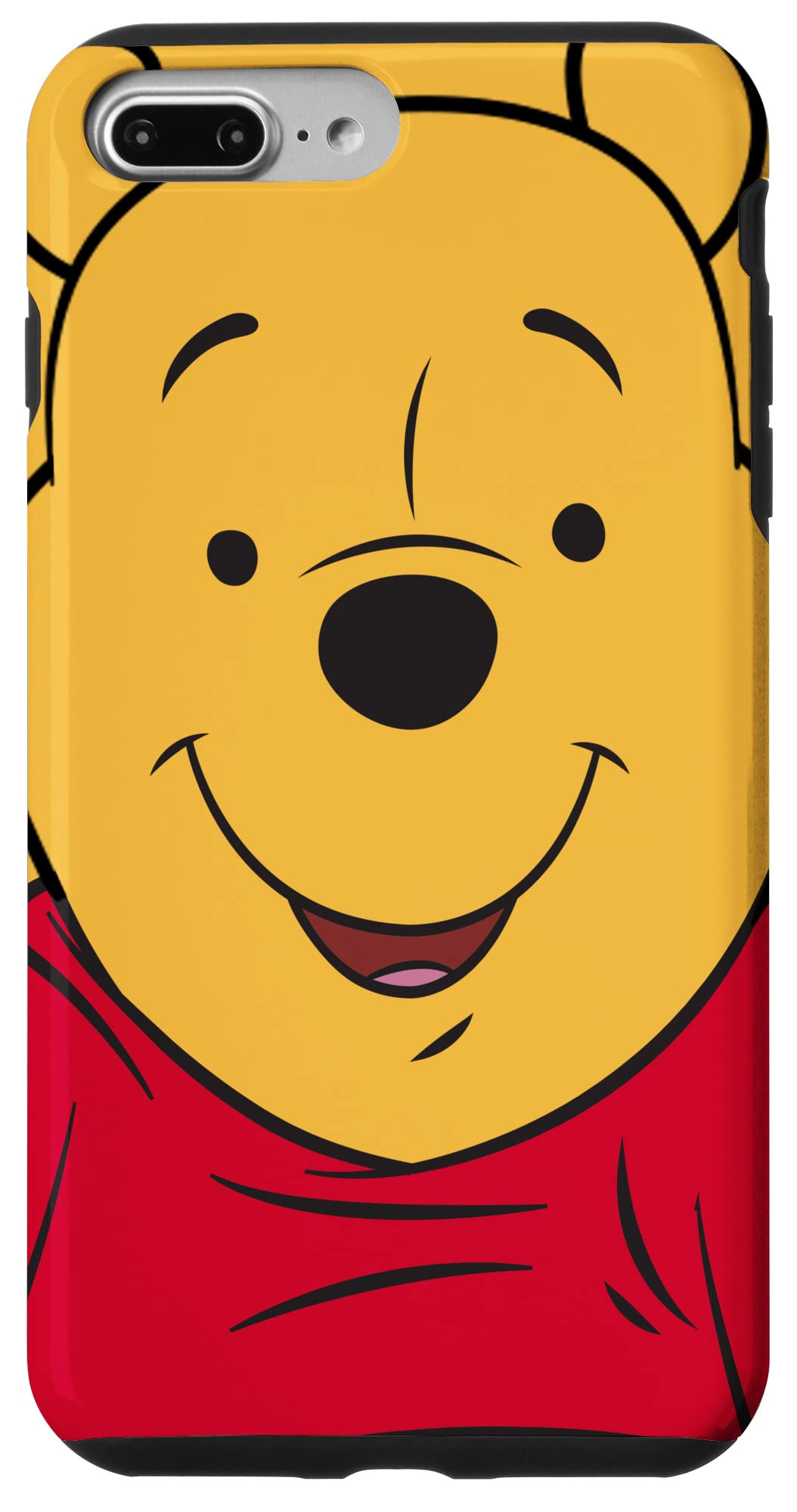 Coque Disney iPhone 7 Plus Winnie jaune cadeau idéal nostalgie