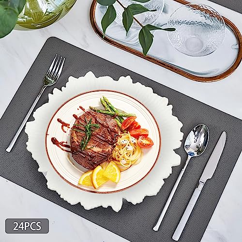 24 Platos Plásticos Redondos para Fiesta 12.6 pulgadas miniatura 4