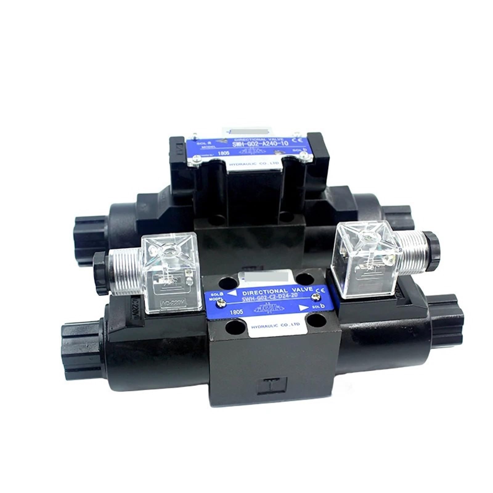 Válvula solenoide SWH-G02-C7-10 para solucionar fallos de presión en sistemas hidráulicos