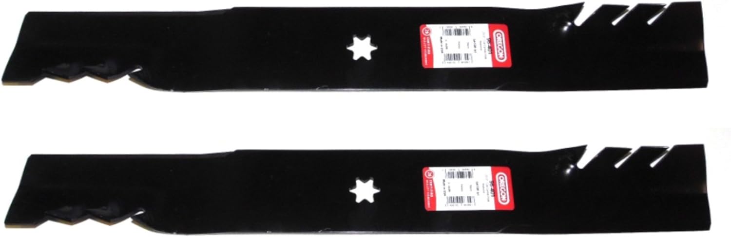 (2) 96-401 Oregon Blades Compatible With Cub Cadet 742-04244, 942-04244