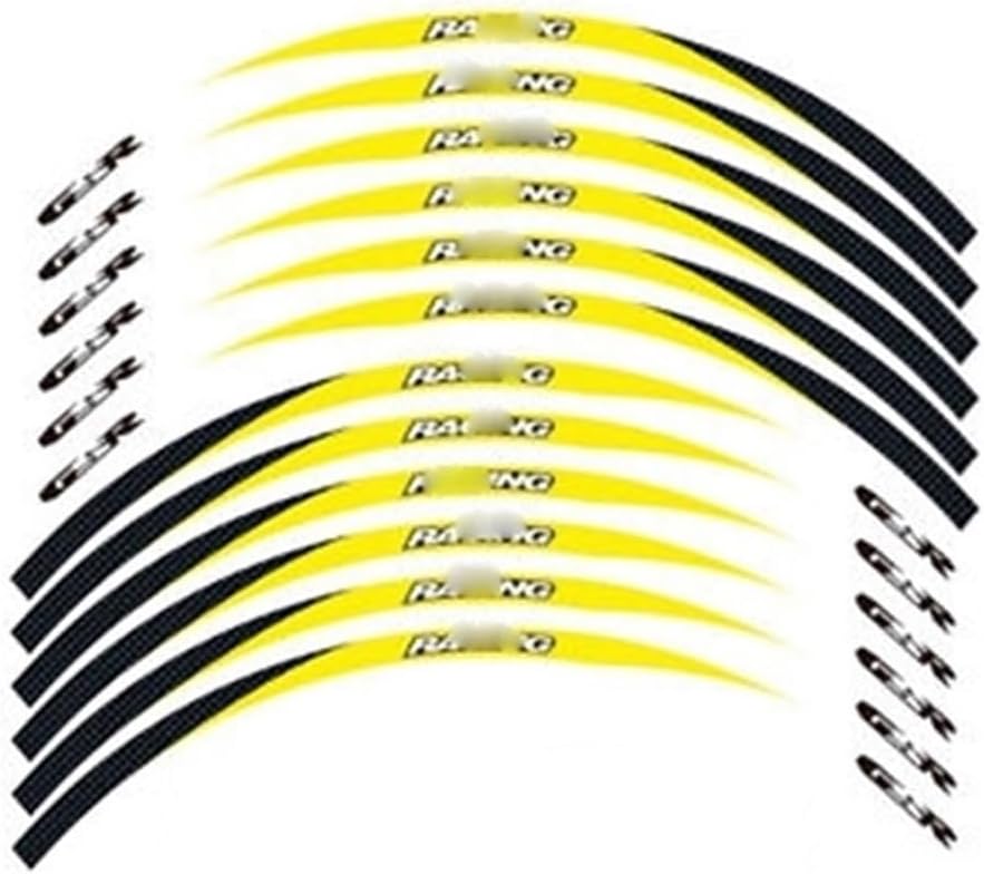 for CBR650R CBR650F CBR600F CBR600SE for CBR 650R 650F 600F 600SE Motorcycle Stickers Wheels Decals Rim Reflective Stripe Tape(7)