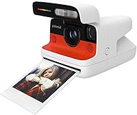Vista 3 de Cámara instantánea Polaroid Flip con enfoque automático por sonar y diseño retro (Blanco)