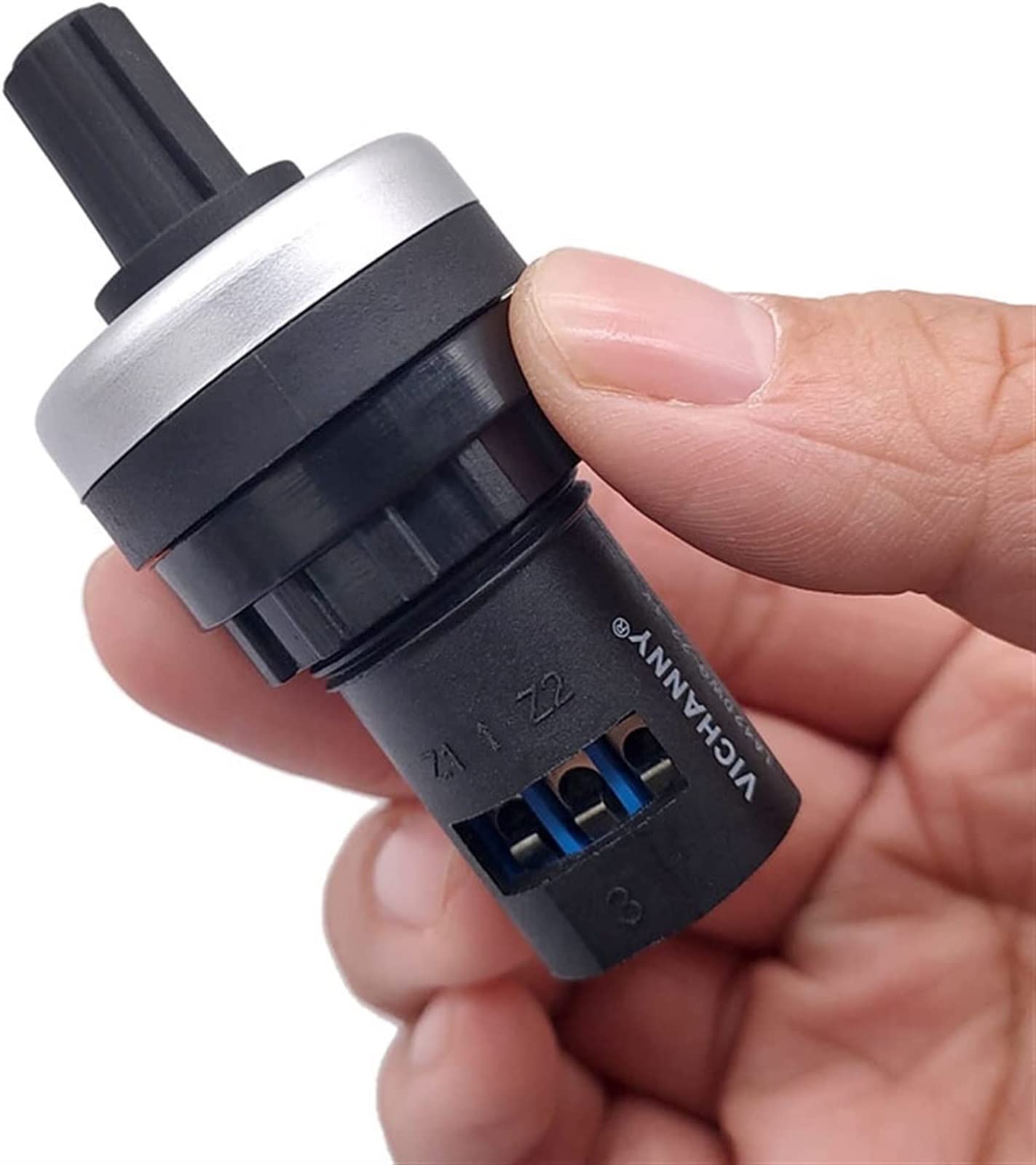 Potenciómetro 1K Ohm Convertidor de frecuencia Frecuencia variable especial Potenciómetro regulador de velocidad Componente del potenciómetro Componentes electromecánicos