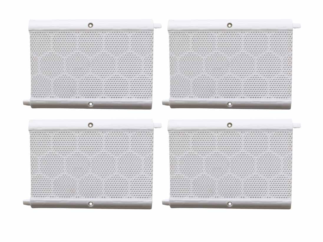 Myy Brand Wall Ventilation Air Hole Closer Mosquito Net Dust Controller Extension Piece White 20/15 CM (L/W) (4)-image-34