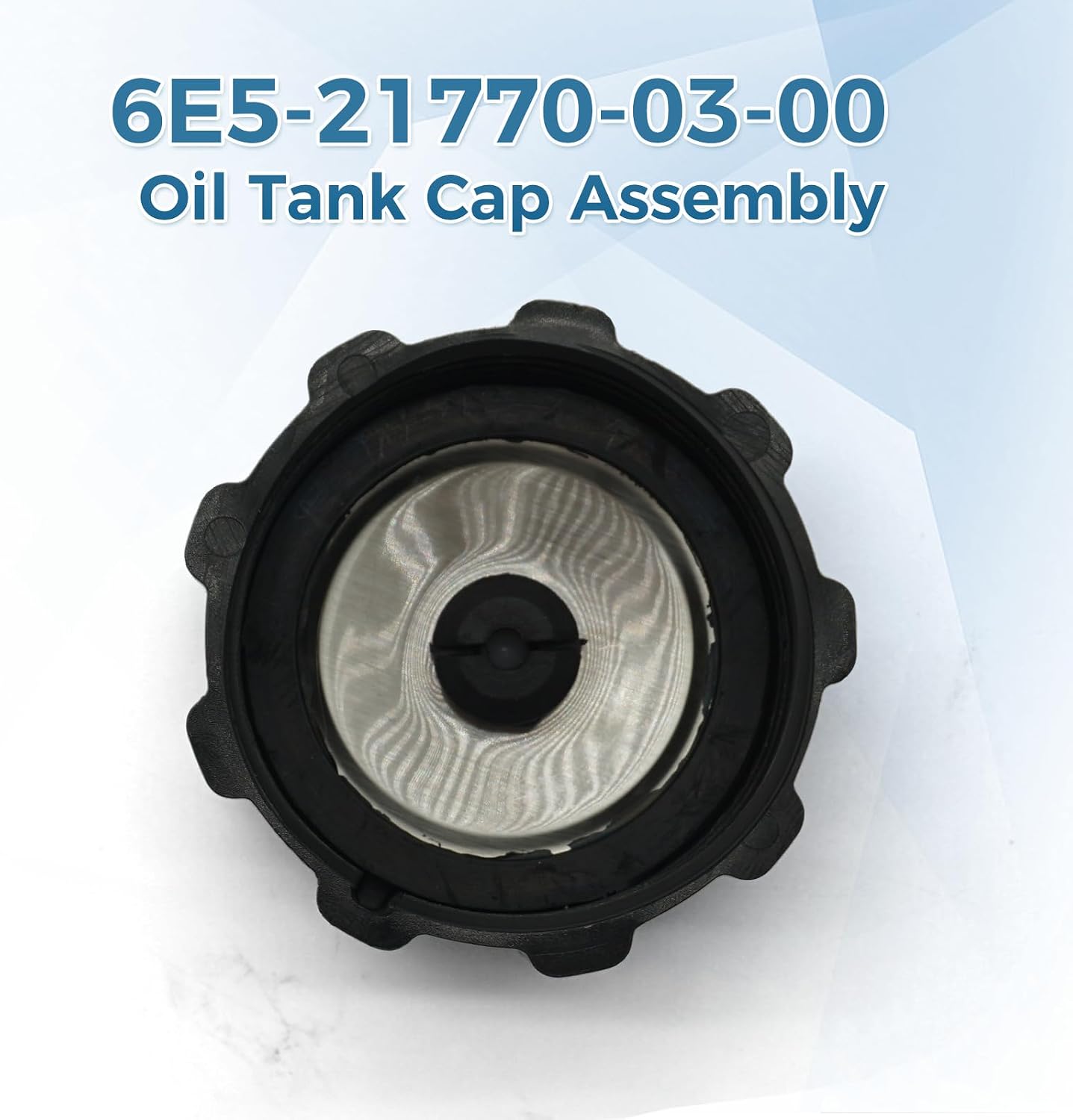 6E5-21770-03-00 Oil Tank Cap Assembly, Replacement Fuel Cap Compatible with Yamaha Outboard Watercraft
