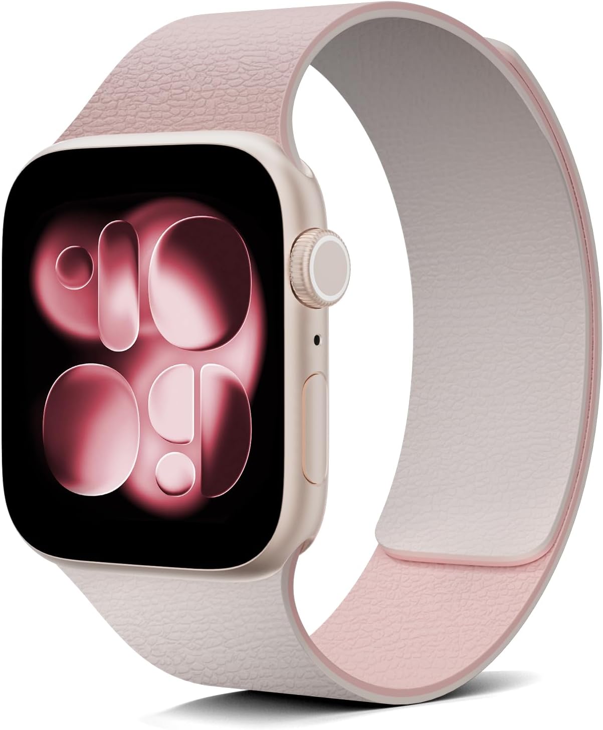 X-it 2 Pack Textured Magnetic Apple Watch Bands, Interchangeable Mix & Match Straps for Men Women - Compatible with iWatch Ultra 3 / 2 / Ultra, Series 11 10 9 8 7 6 5 4 3 2 1 / SE, Silicone iwatch Band for 49mm 46mm 45mm 44mm 42mm 41mm 40mm 38mm