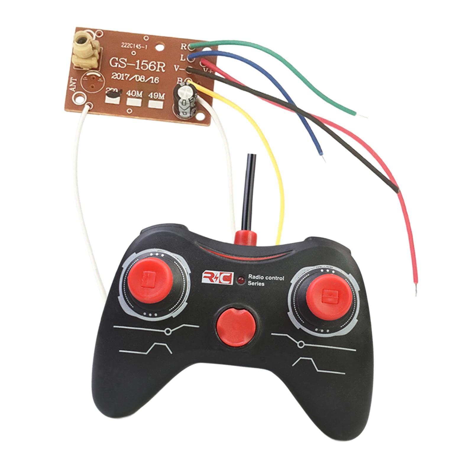 Kit télécommande universel 27MHz/49MHz destiné aux voitures télécommandées, remplace le kit compatible, accessoires RC, contrôle précis, installation facile.