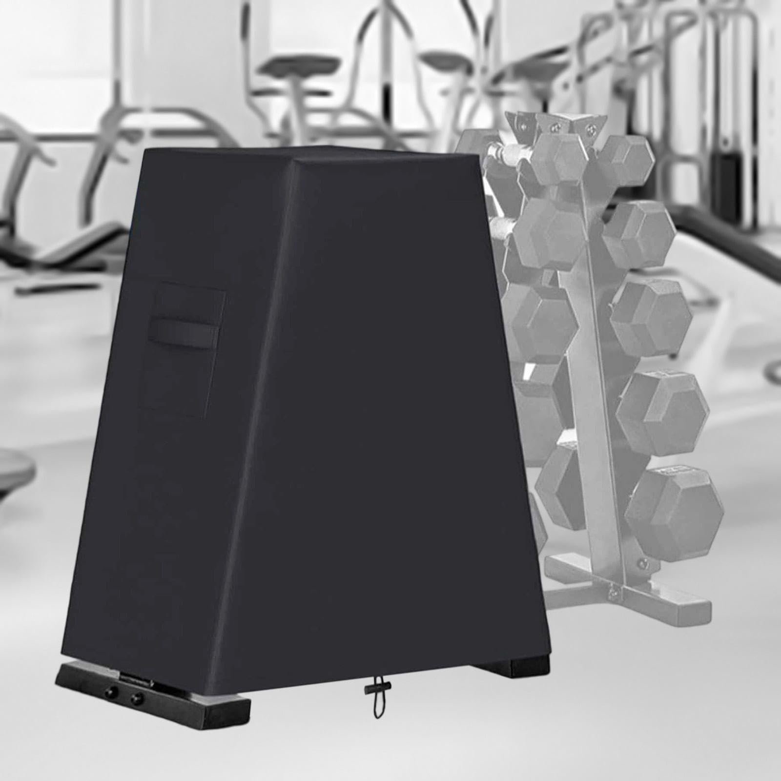 rockible Dumbbell Rack Cover, Schutzhülle für Hantelständer, Hantelablage-Abdeckung Staub- und Wasserabweisend, Anti-Kratzer-Dumbbell-Rack-Schutzhülle für Fitnessstudio