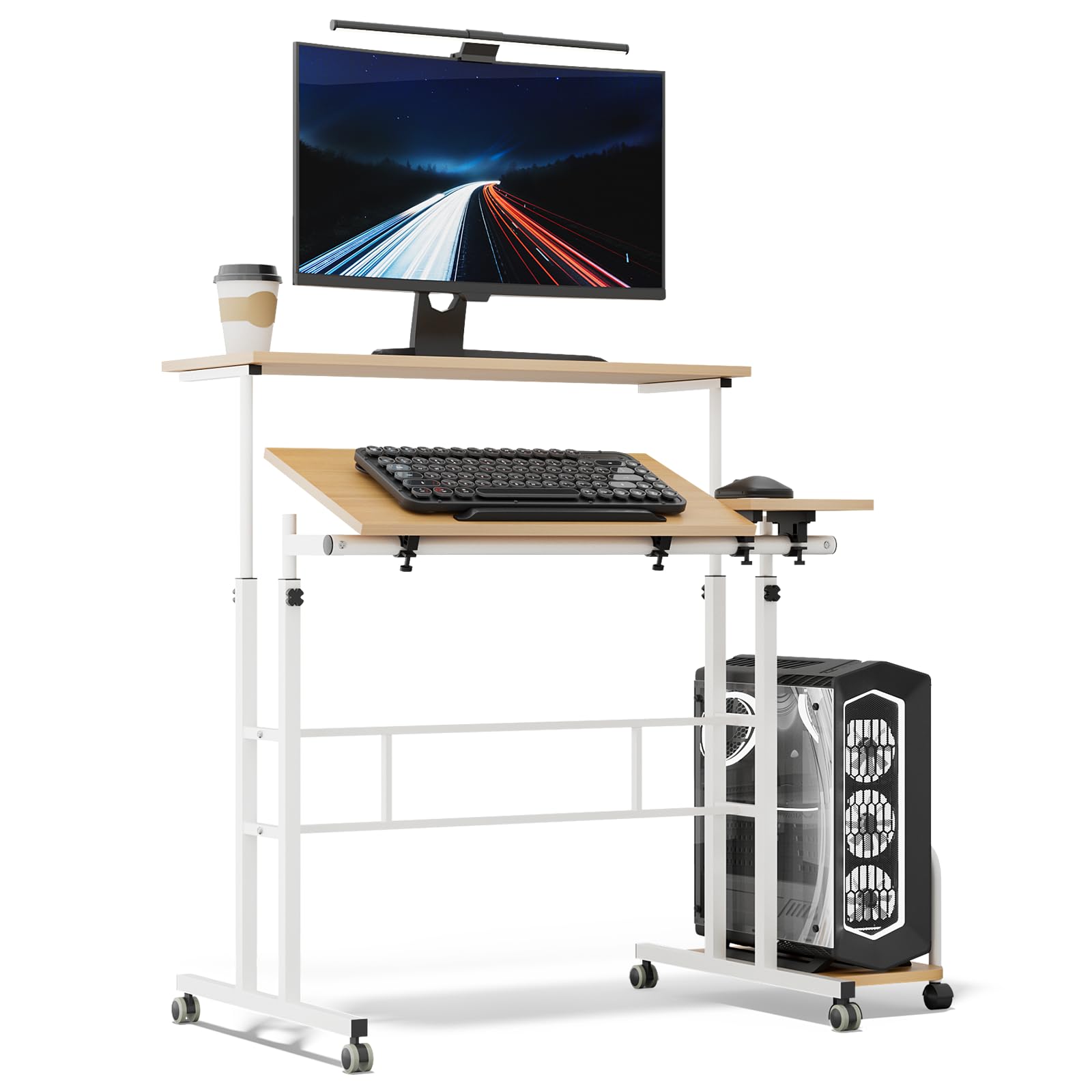 Amazon.com: Athena Collection Height-Adjustable Mobile Laptop