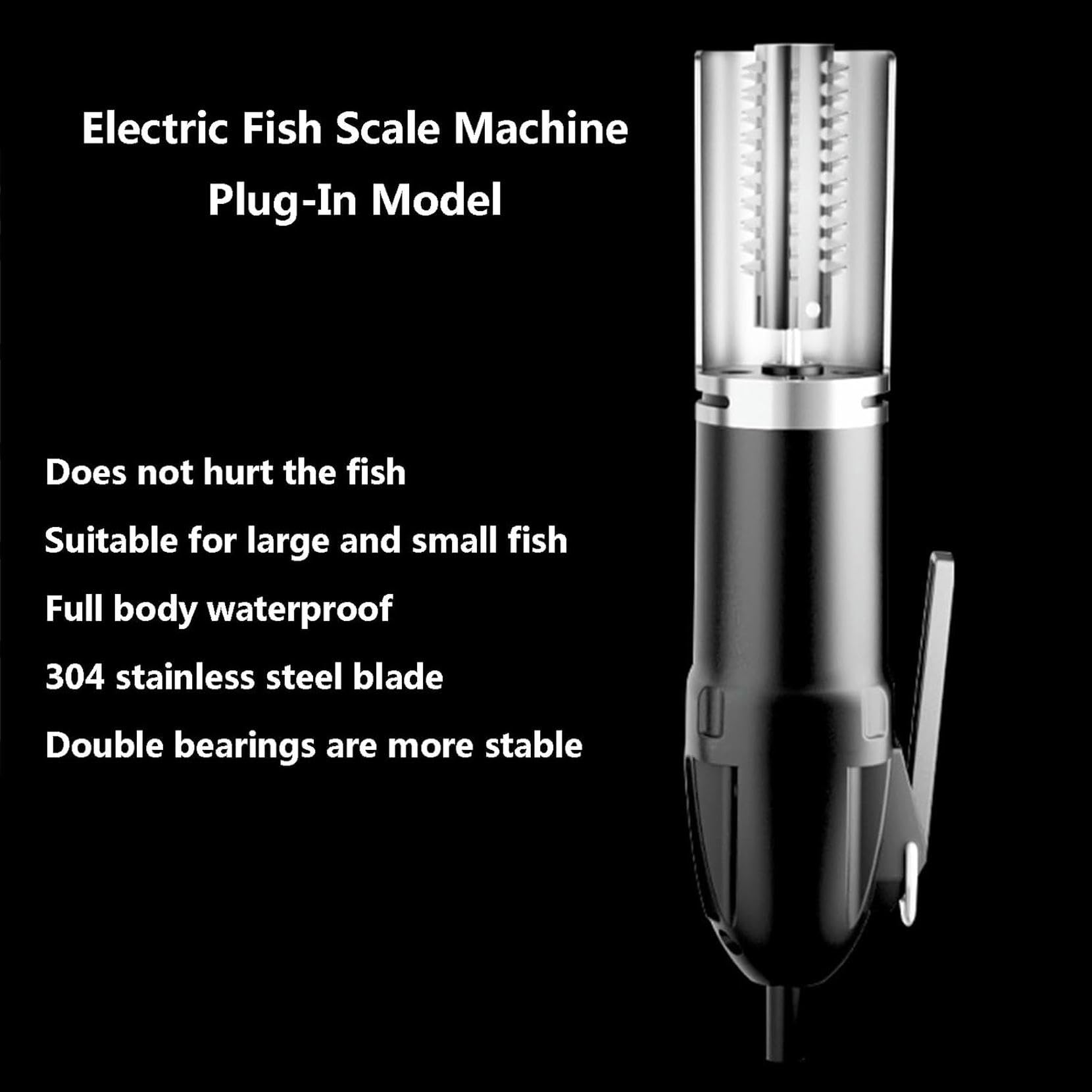 Remover di Pesce Senza Disordine Tamburo Elettrico Scale per Pesce Scaler Scaricatore di Scala Ricaricabile per Cuochi E Cuochi per La Casa Strumenti di Pulizia dei Pesci per Raschiare