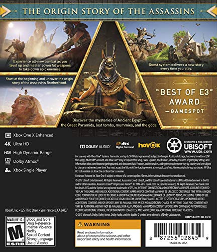 Consejos para Comprar Assassins creed origins xbox one los mejores 5. 3 Consejos para Comprar Assassins creed origins xbox one los mejores 5. 3