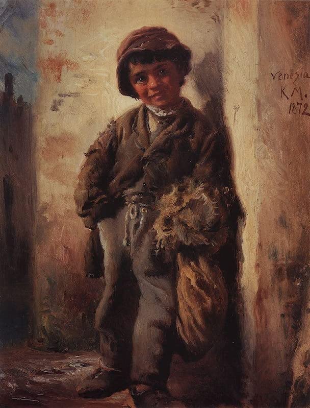 Peinture d'art mural Konstantin Makovsky pour sublimer un mur blanc triste