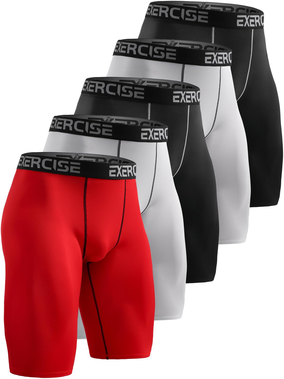 5 Pack Compression Shorts Men Compression Underwear
