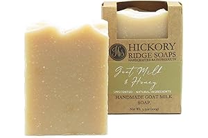 Goat Milk & Honey Handmade Goat Milk Soap Bar | Bar Soap...